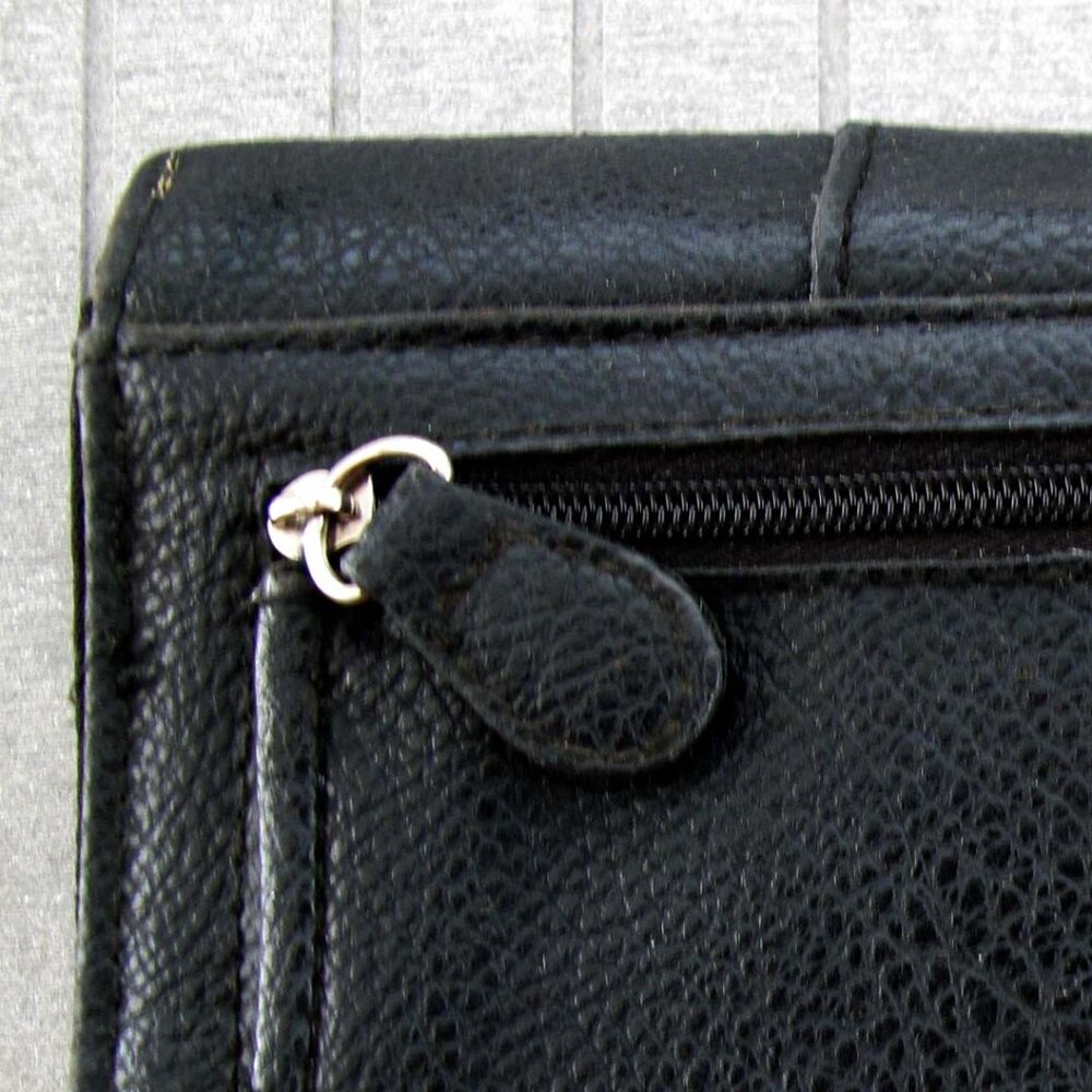 Rosetti wallet , pockets for money, coins, cards ID used wallet black